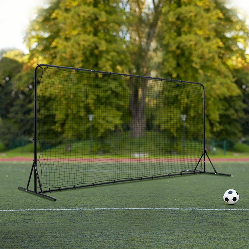 Voetbal Rebounder Kickback Doel Rebound Muur 144" x 48" Verstelbaar