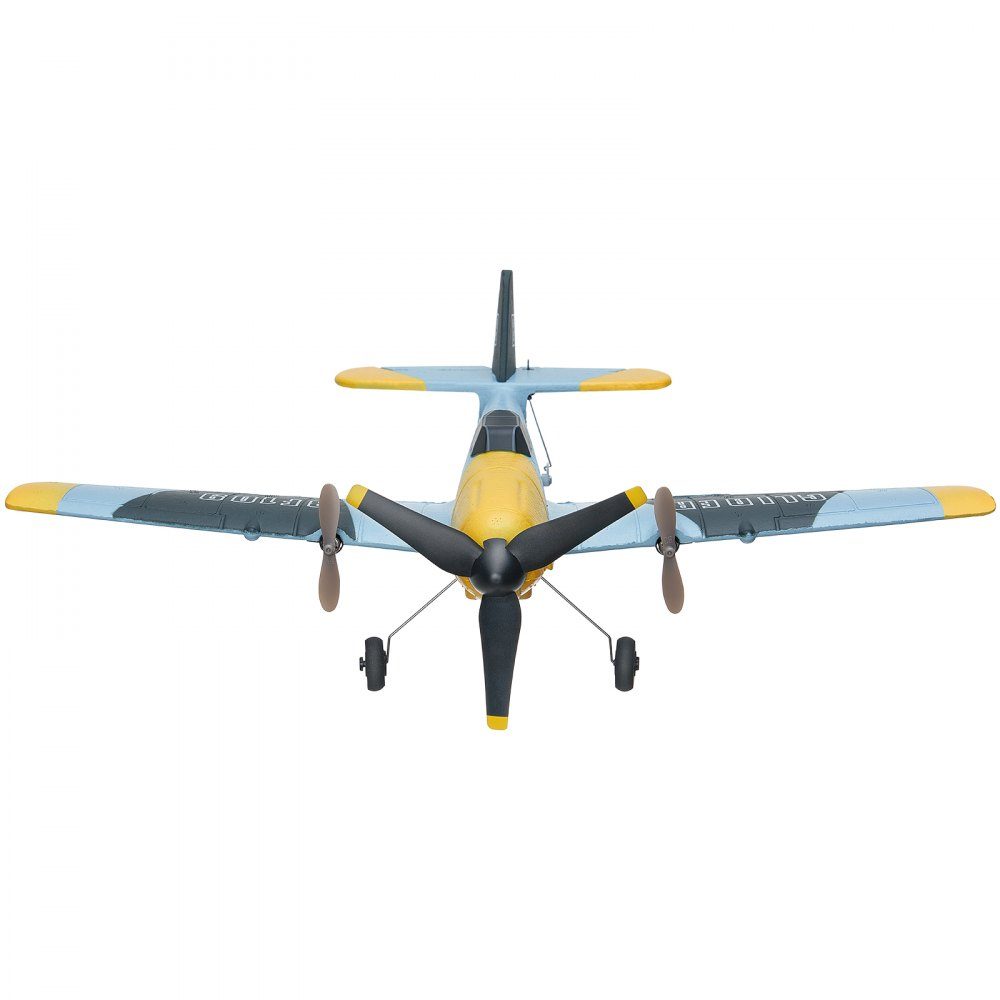 RC-Flugzeug, 2,4 GHz 3-Kanal-Fernsteuerungsflugzeug mit 6-Achsen-Gyro-Stabilisator, flugfertiges Kampfflugzeugspielzeug mit 2 Batterien, einfach zu fliegendes RC-Segelflugzeug für Erwachsene, Kinder, Anfänger und Jungen