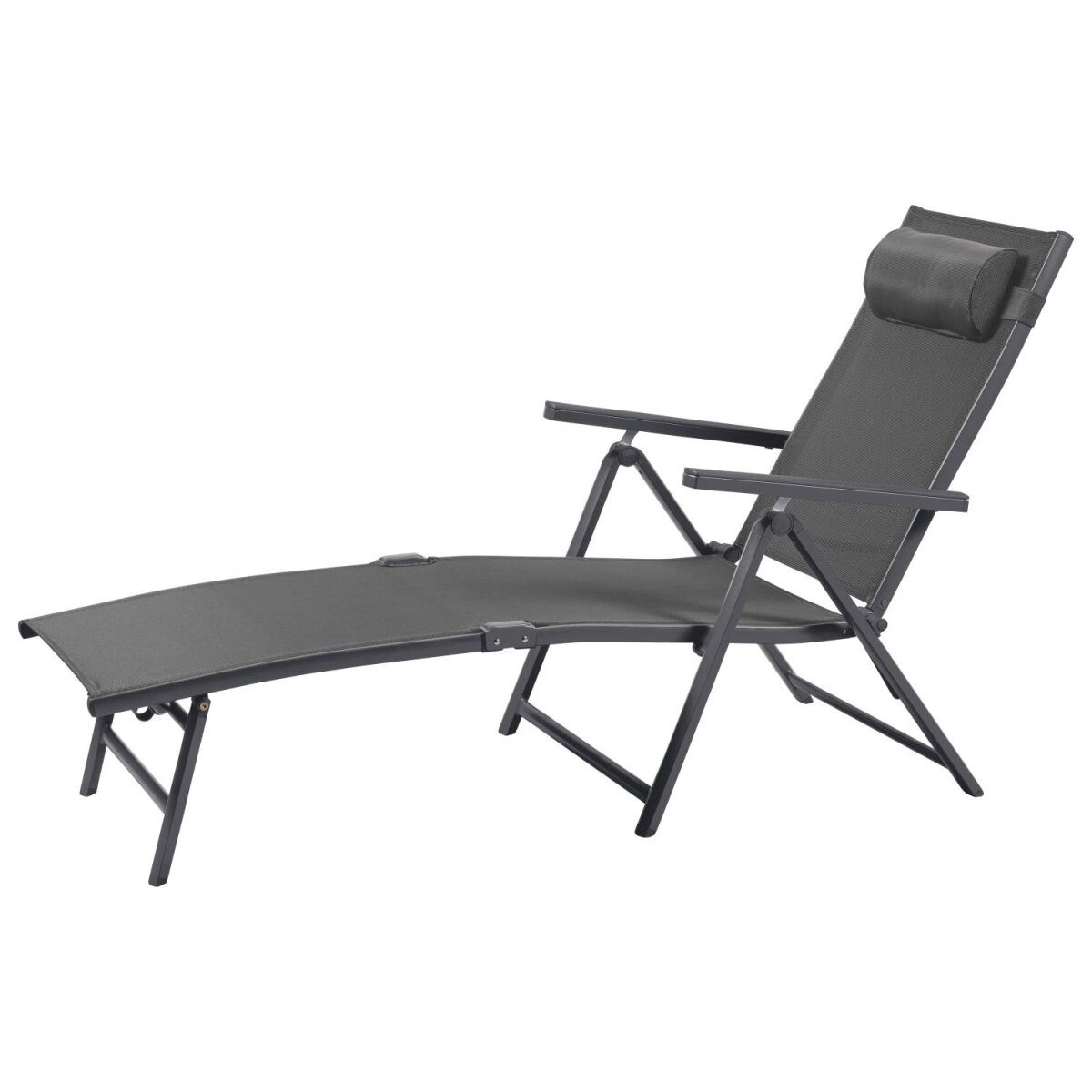 LIVARNO® Alu-Liegestuhl »Houston«, anthrazit