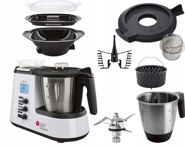 SILVERCREST® SKMK 1100 A1 1000 W Küchenmaschine weiß KÜCHENGERÄTE Monsieur 2,2 L