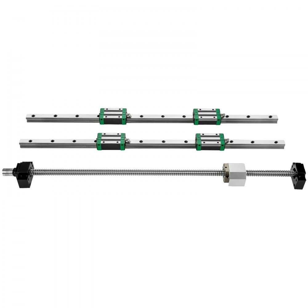 Linearführung HGR 20-1700 mm Linearschiene mit 4 Stück Gleitblock-Kugelumlaufspindel-Führungsschiene für 3D-Drucker-CNC-Maschine
