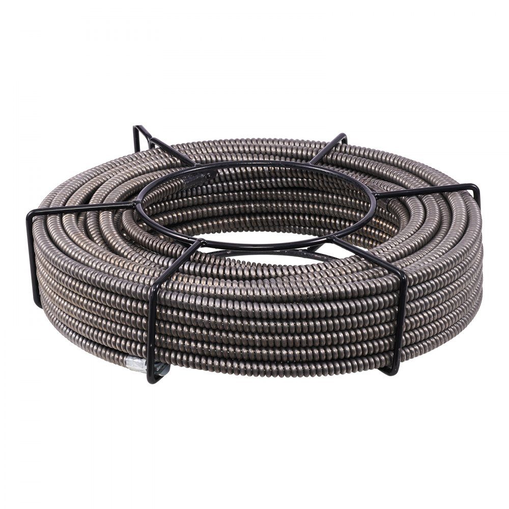 Pijpreinigingsmachine 390W pijpreinigingsapparaat spiraal 15 mm x 13 mm compacte elektrische pijpreiniger met 8 verwisselbare messen schuifhulsgereedschap 51-102 mm voor pijpinstallatie