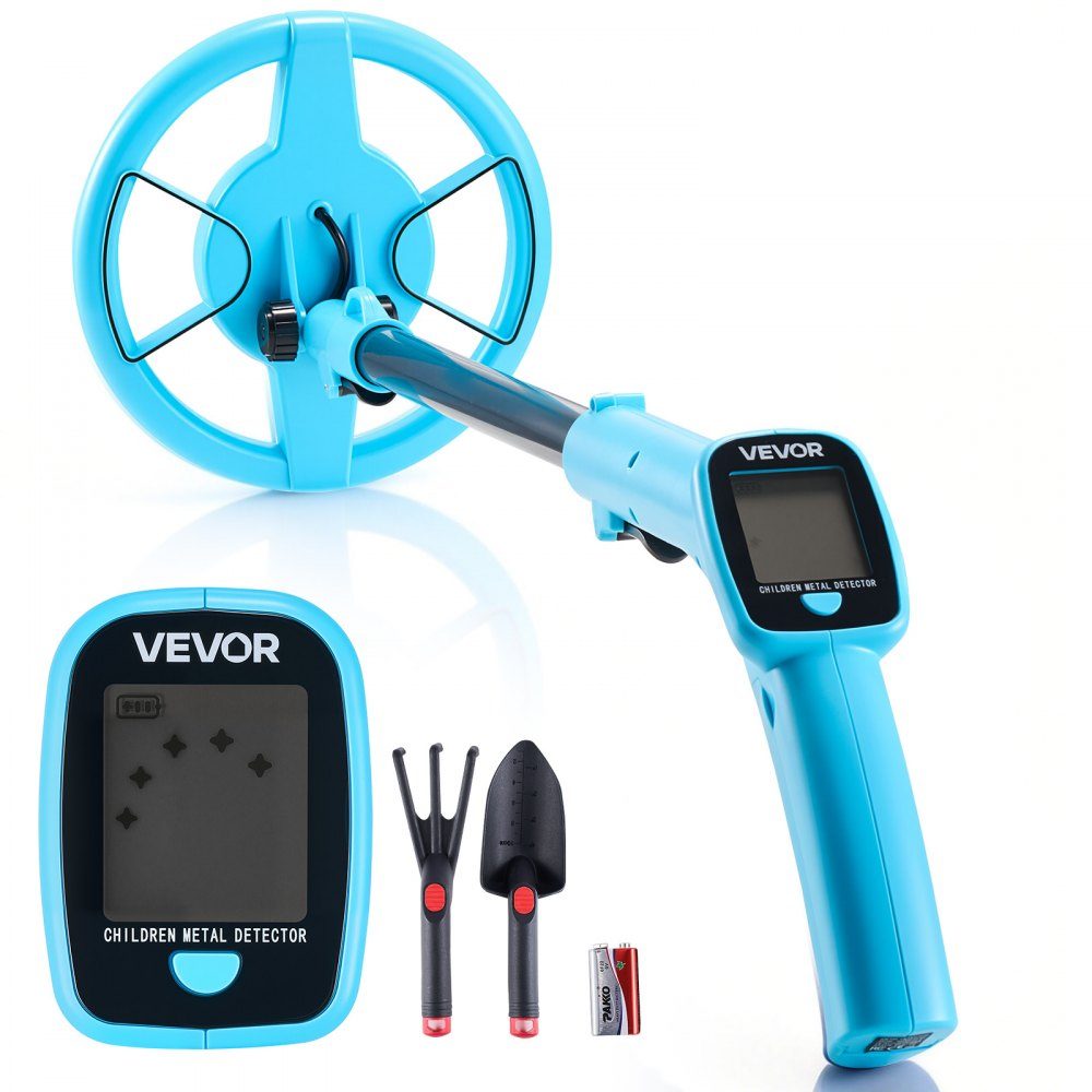 Détecteur de métaux 101,6 mm Détecteur d'or avec écran LCD 152,4 mm Bobine de recherche étanche IP68 Plage de recherche réglable de 65 à 92 cm pour l'exploration de l'or