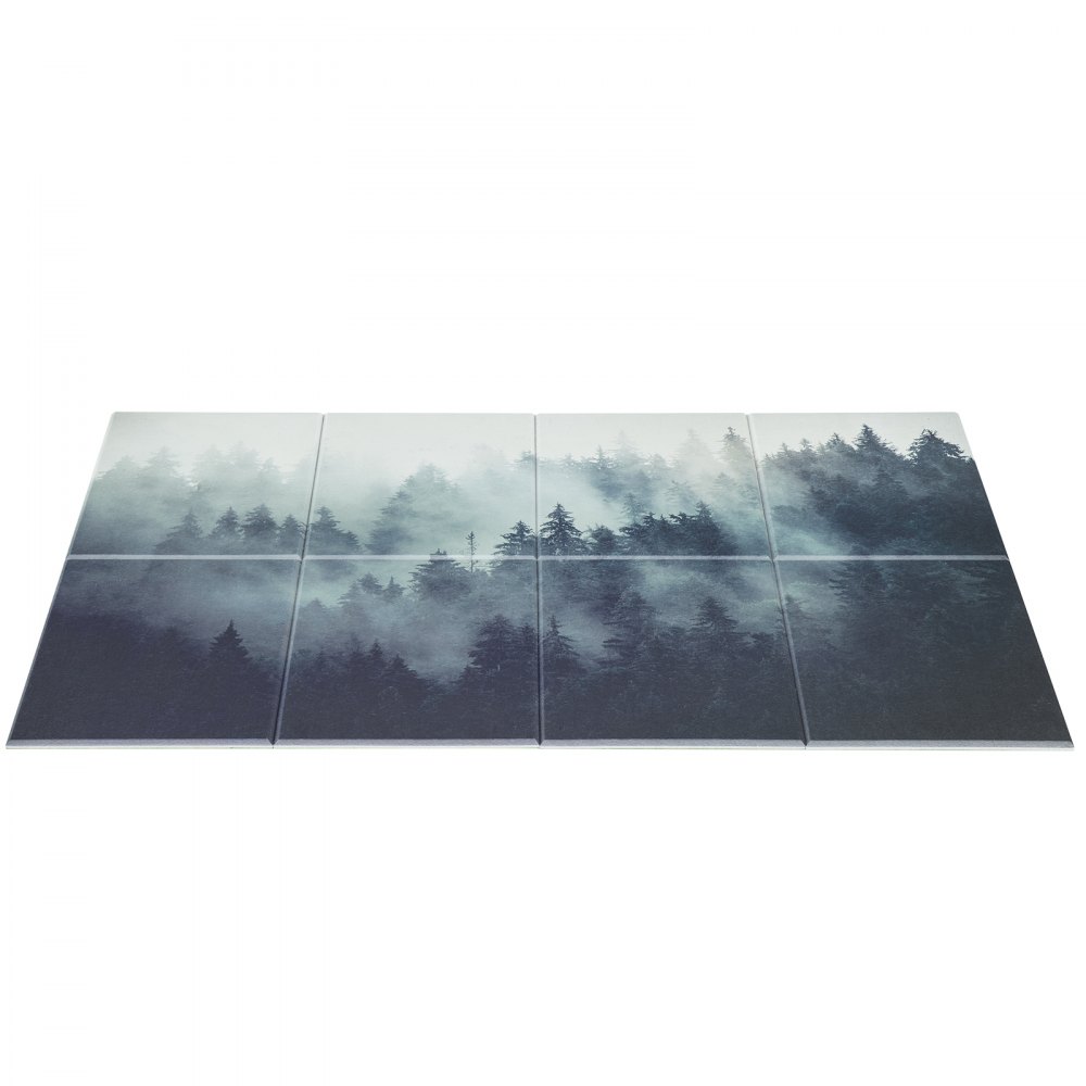 Pack de 8 panneaux acoustiques, 1200x800x10 mm, panneaux muraux acoustiques, panneaux autocollants, insonorisants et absorbants pour maison, bureau, studio, salle de jeux, théâtre, forêt Pack de 8 panneaux acoustiques, 1200x800x10 mm, panneaux muraux acoustiques, panneaux autocollants, insonorisants et absorbants pour maison, bureau, studio, salle de jeux, théâtre, forêt