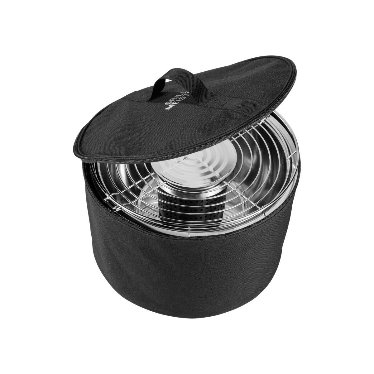 GRILLMEISTER houtskoolgrill GAG 34 D1, met actieve ventilatie