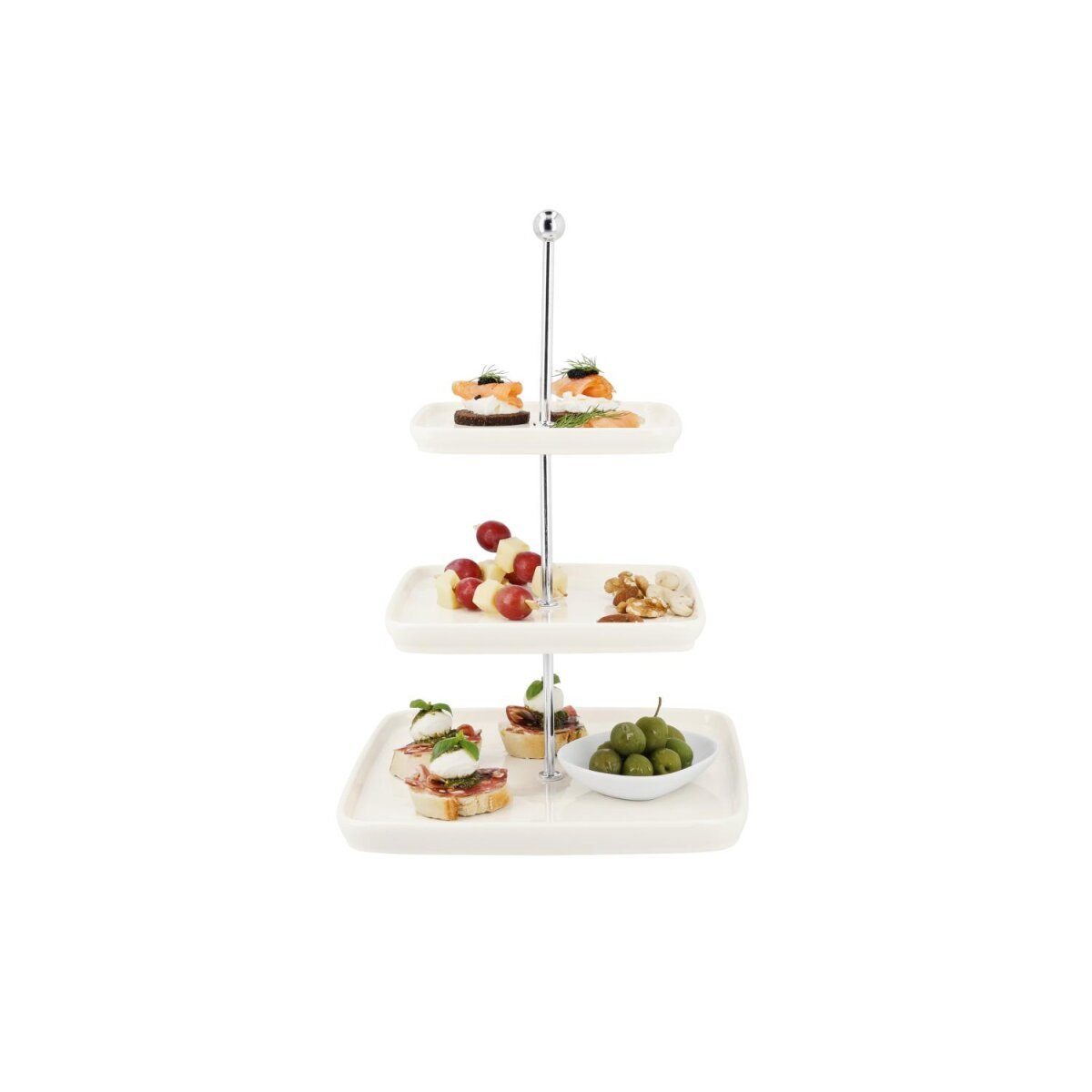 SILVERCREST® cake stand (square)