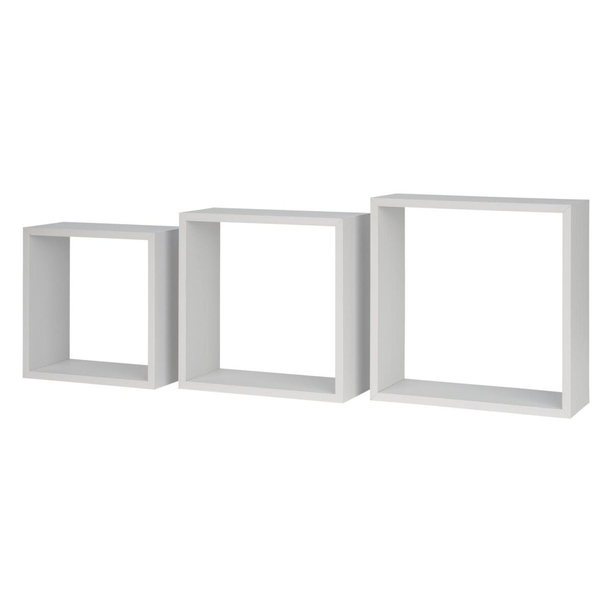 LIVARNO HOME Regalwürfel-Set, 3 Stück (Weiß)