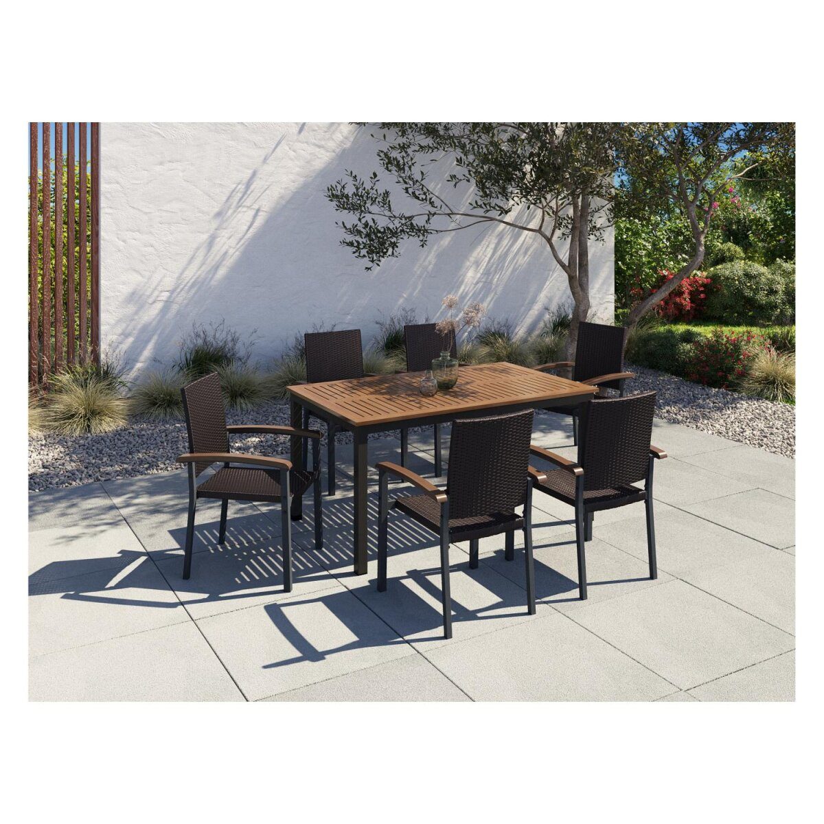 Table de jardin LIVARNO home « ​​Valencia », 150 x 90 x 74 cm