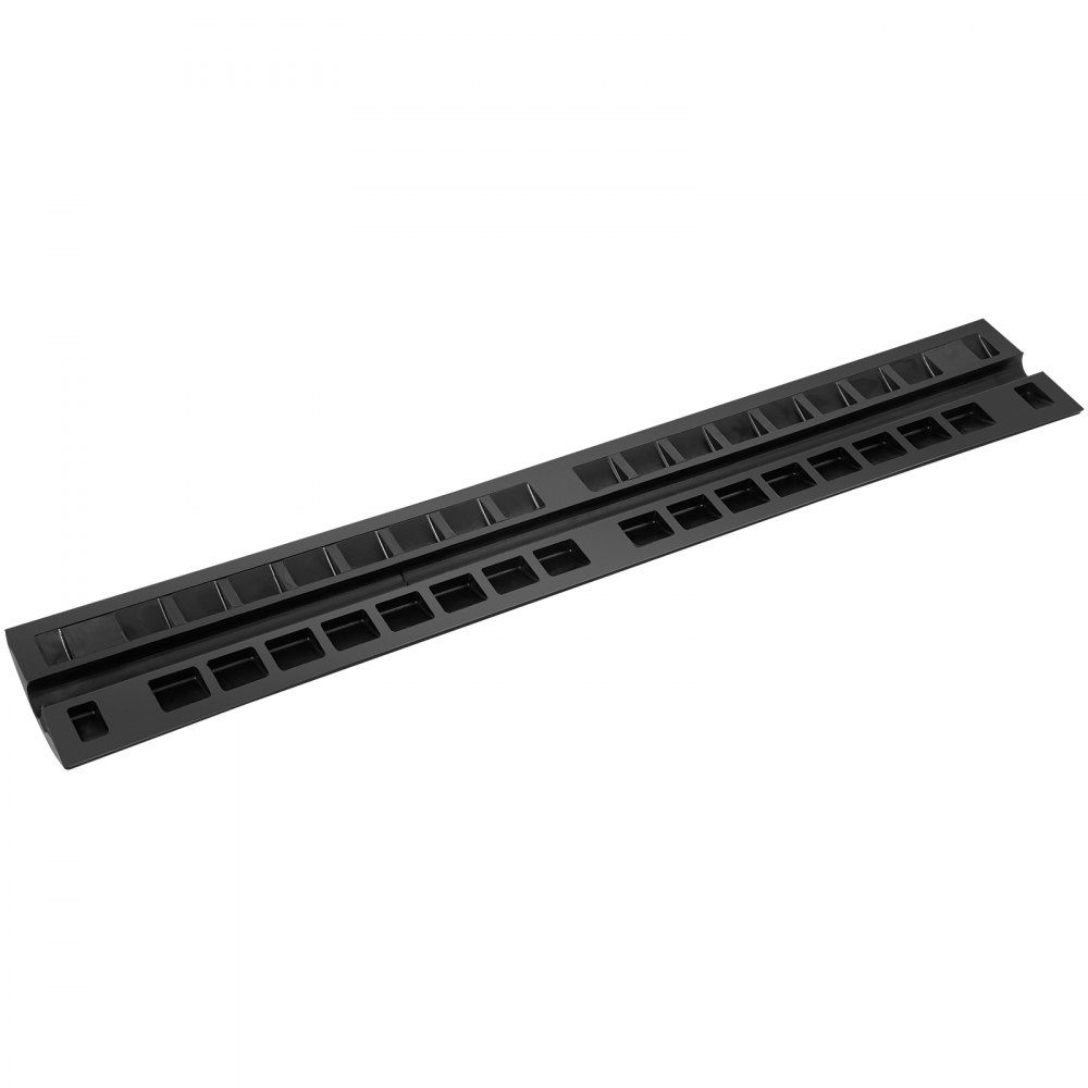 Kabelschutzmatte Kabelkanal schwarz Außenkabelkanal 4x 1-Kanal Schlauchbrücke Kabelbrücke Überlaufschutz Kabel 100x 15x3,1cm