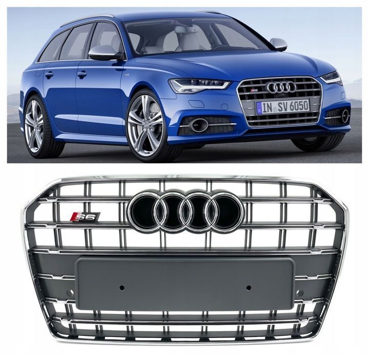 GRILLE AUDI AUDI S6 A6 C7 LIFT S-LINE 4G0853653M