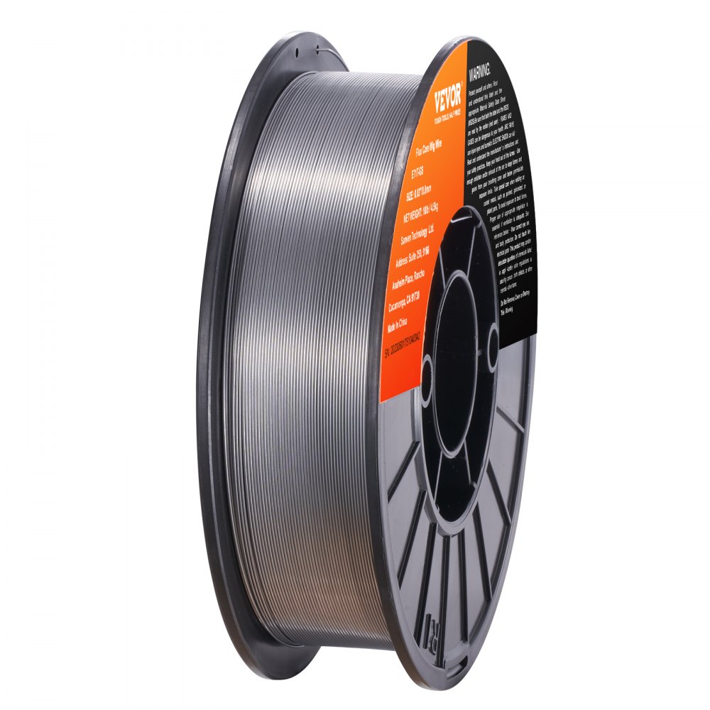 1 roll of cored wire E71T-GS 0.8 mm 4.5 kg MIG/MAG welding wire 200 mm spool diameter welding wire roll 560 Mpa tensile strength cored wire welding without shielding gas 1 roll of cored wire E71T-GS 0.8 mm 4.5 kg MIG/MAG welding wire 200 mm spool diameter welding wire roll 560 Mpa tensile strength cored wire welding without shielding gas