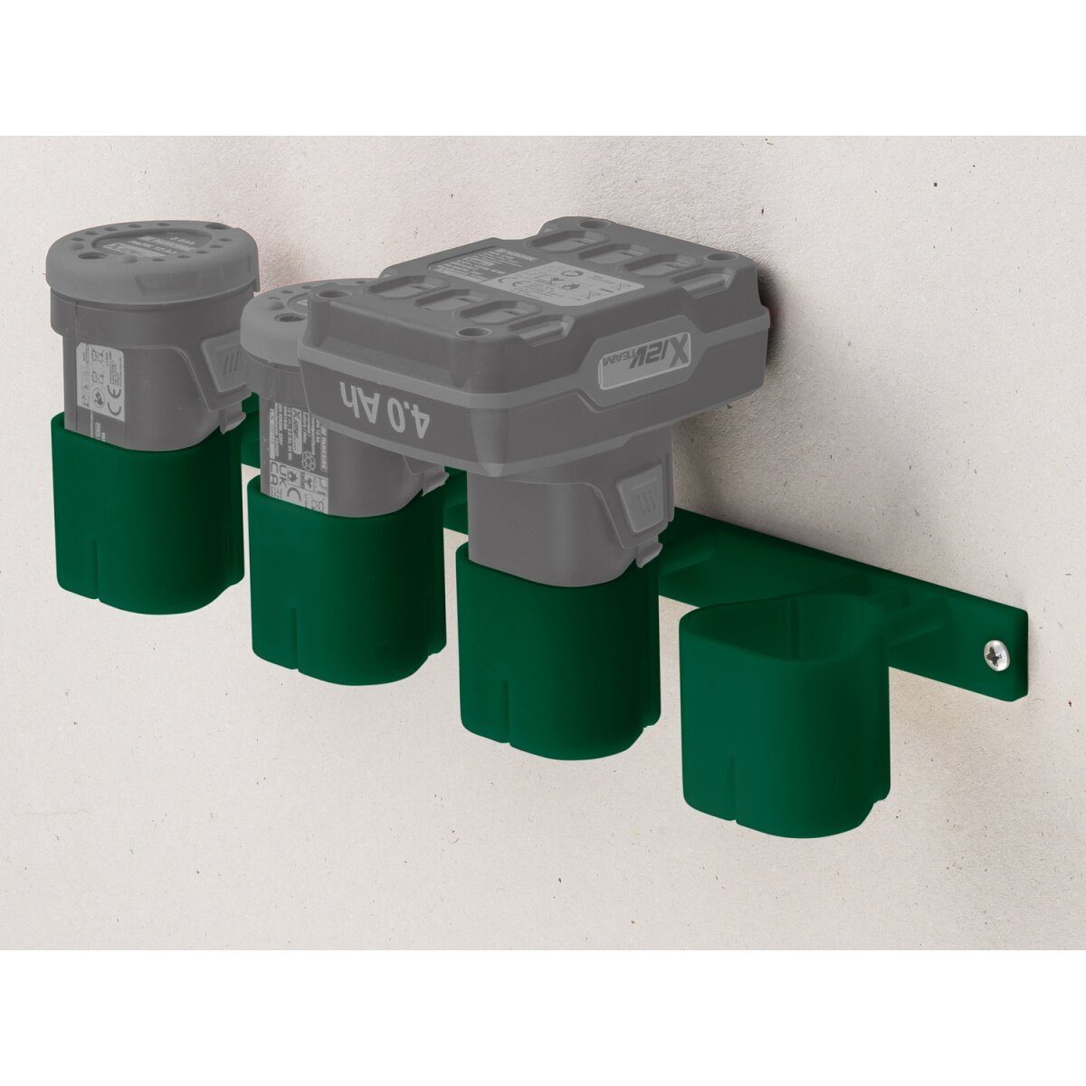 Support mural PARKSIDE® pour outils/batteries, en plastique