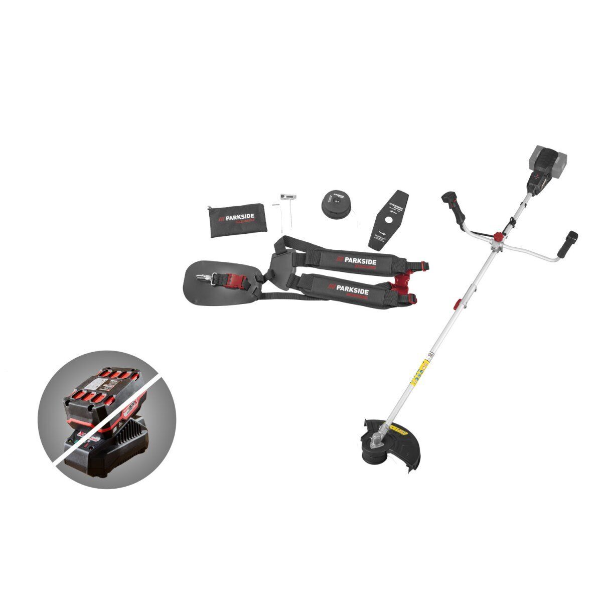 PARKSIDE PERFORMANCE® 40 V accu-bosmaaier “PPFSA 40-Li B2” zonder accu en oplader PARKSIDE PERFORMANCE® 40 V accu-bosmaaier “PPFSA 40-Li B2” zonder accu en oplader