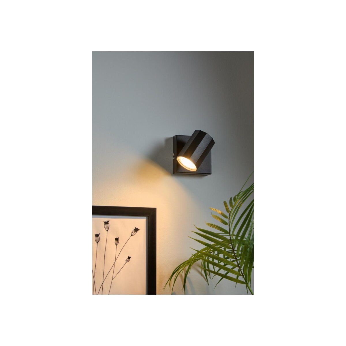 LIVARNO home Wand-/Deckenleuchte, kipp- und schwenkbarer Spot