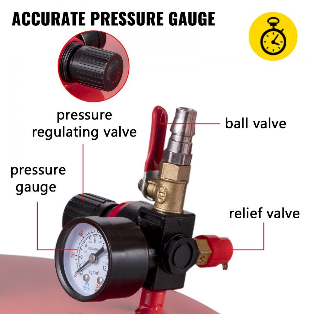 Réservoir de vidange d'huile usée, vidange d'huile Portable 75,7 l, à commande pneumatique, avec Valve d'air