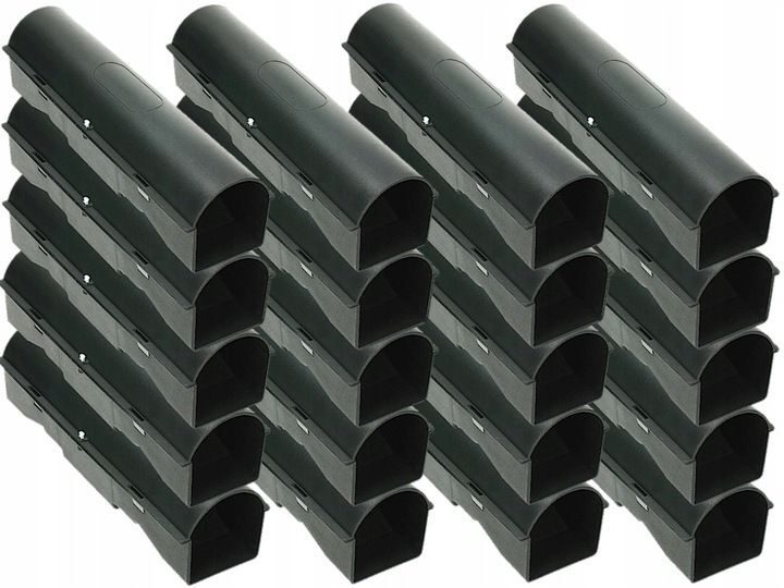20x Rattenköderfalle, Mäuseunterlage, Rattenköderbekämpfung, hocheffektiv