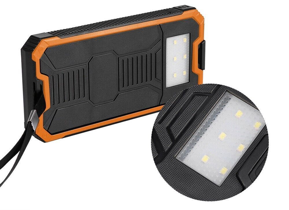 Solar Power Bank Tragbares externes Ladegerät für alle Mobiltelefone
