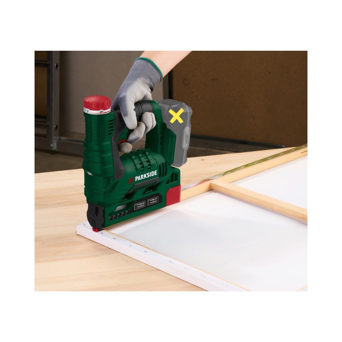 PARKSIDE® 20 V Akku-Tacker »PAT 20-Li A1«, ohne Akku und Ladegerät
