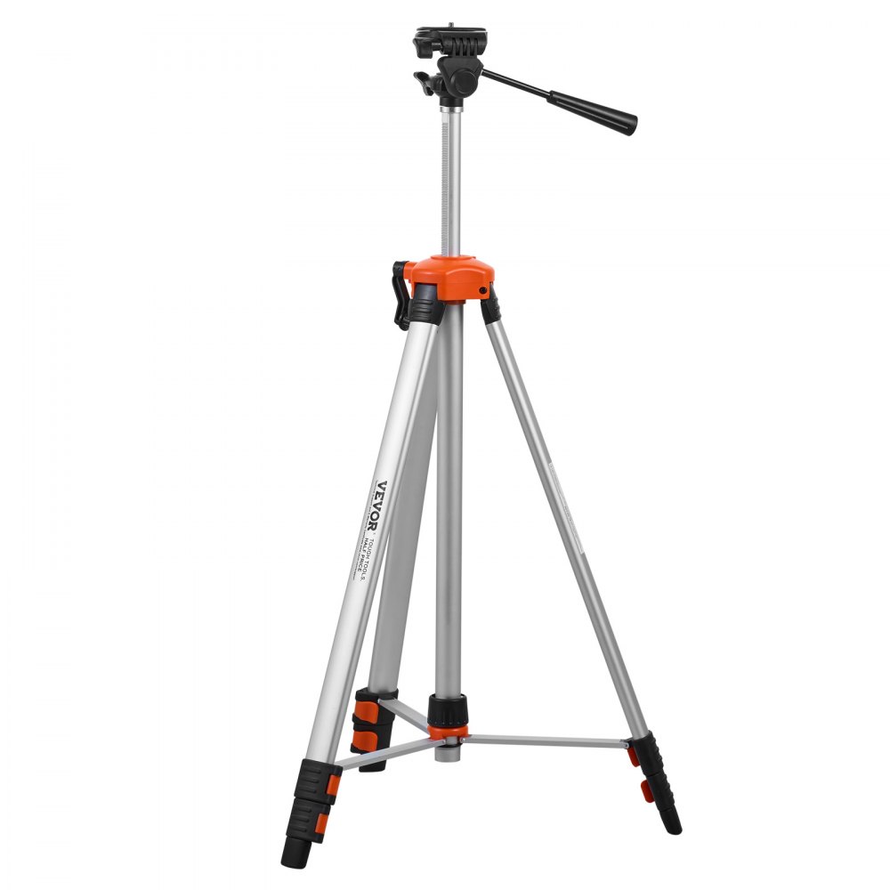 Laser-Wasserwaagen-Stativ, ¼ x 20-Gewindemontage, 27,36–68,11 Zoll Höhenverstellung mit integrierter Wasserwaage, leichter Laserscanner-Stativständer, einziehbare Beine, Aluminium-Stativ für stabile Messungen Laser-Wasserwaagen-Stativ, ¼ x 20-Gewindemontage, 27,36–68,11 Zoll Höhenverstellung mit integrierter Wasserwaage, leichter Laserscanner-Stativständer, einziehbare Beine, Aluminium-Stativ für stabile Messungen