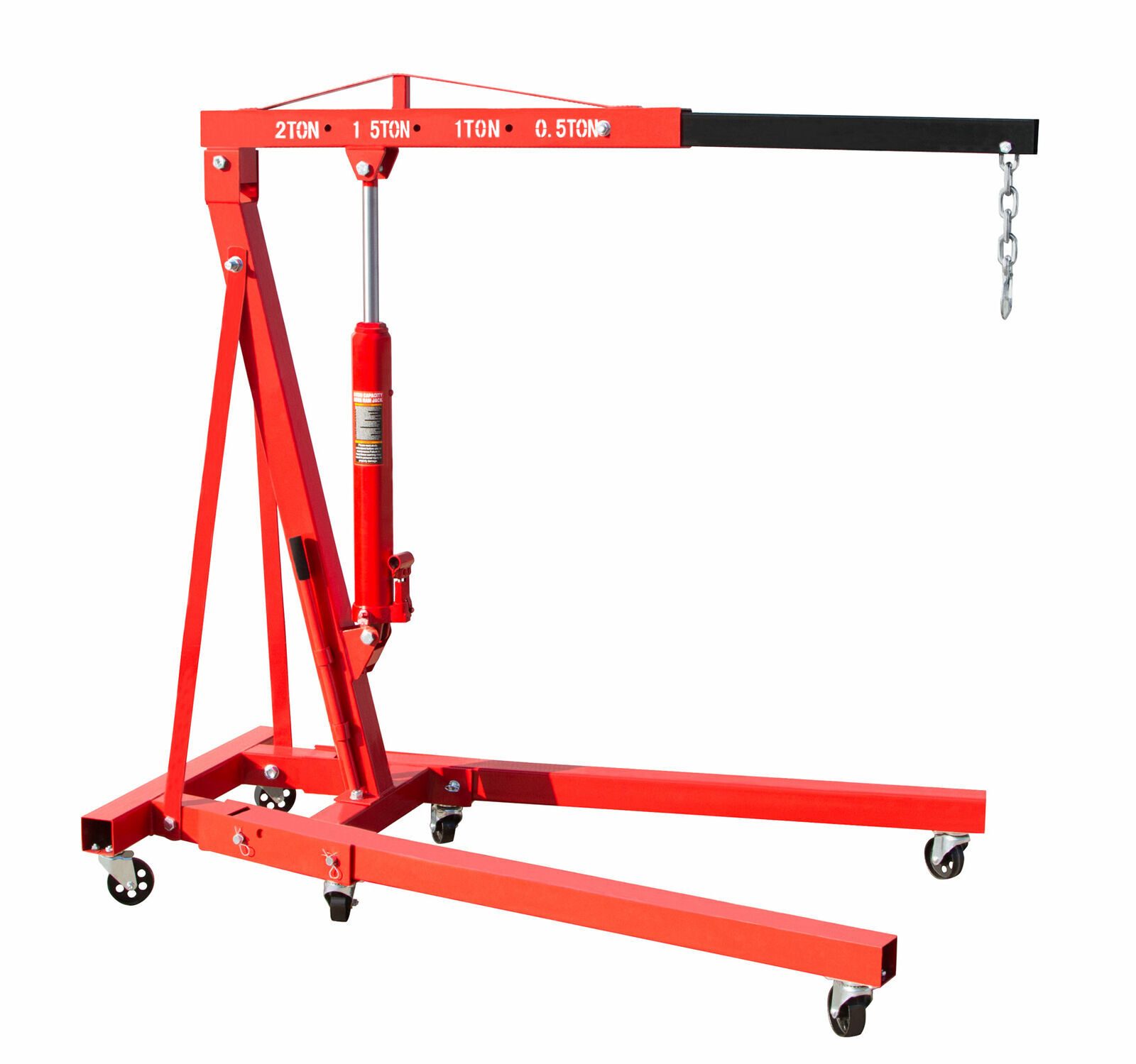 Motorhebebühne 2000 KG Werkstattkran Motorkran klappbar 2 t