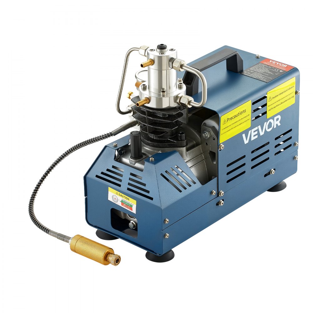 Hochdruckkompressor, 4500 PSI/30 MPA/300 BAR Hochdruck-Luftkompressor, 1800 W 220 V manueller Stopp-Luftpistolenkompressor, geeignet für Paintball-Luftgewehr, PCP-Gewehr, Luftpistole, Tauchflasche Hochdruckkompressor, 4500 PSI/30 MPA/300 BAR Hochdruck-Luftkompressor, 1800 W 220 V manueller Stopp-Luftpistolenkompressor, geeignet für Paintball-Luftgewehr, PCP-Gewehr, Luftpistole, Tauchflasche