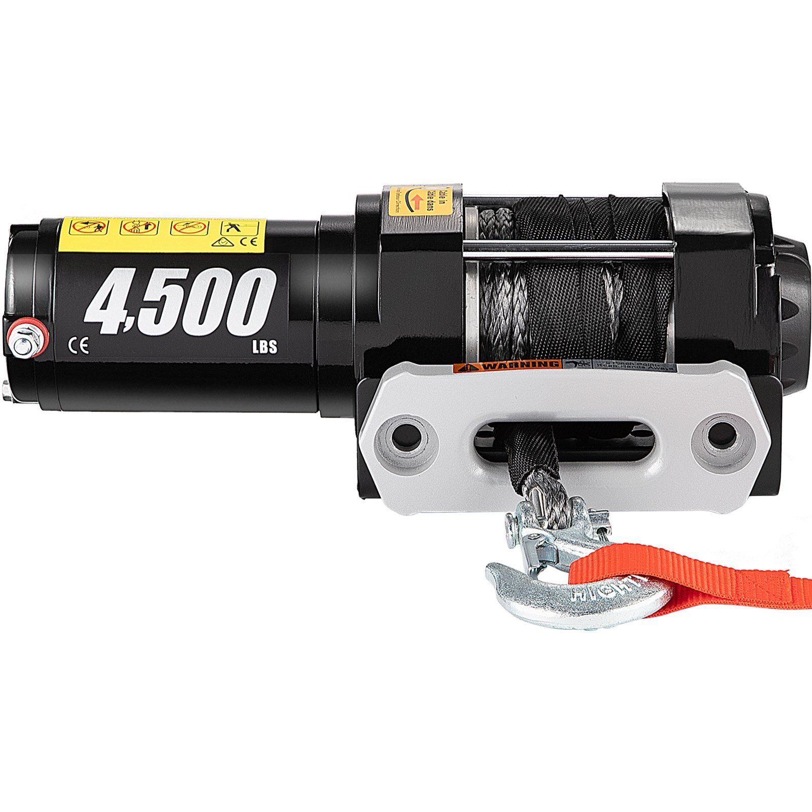 Electric winch 2t winch 13m motor winch radio remote control with accessory set