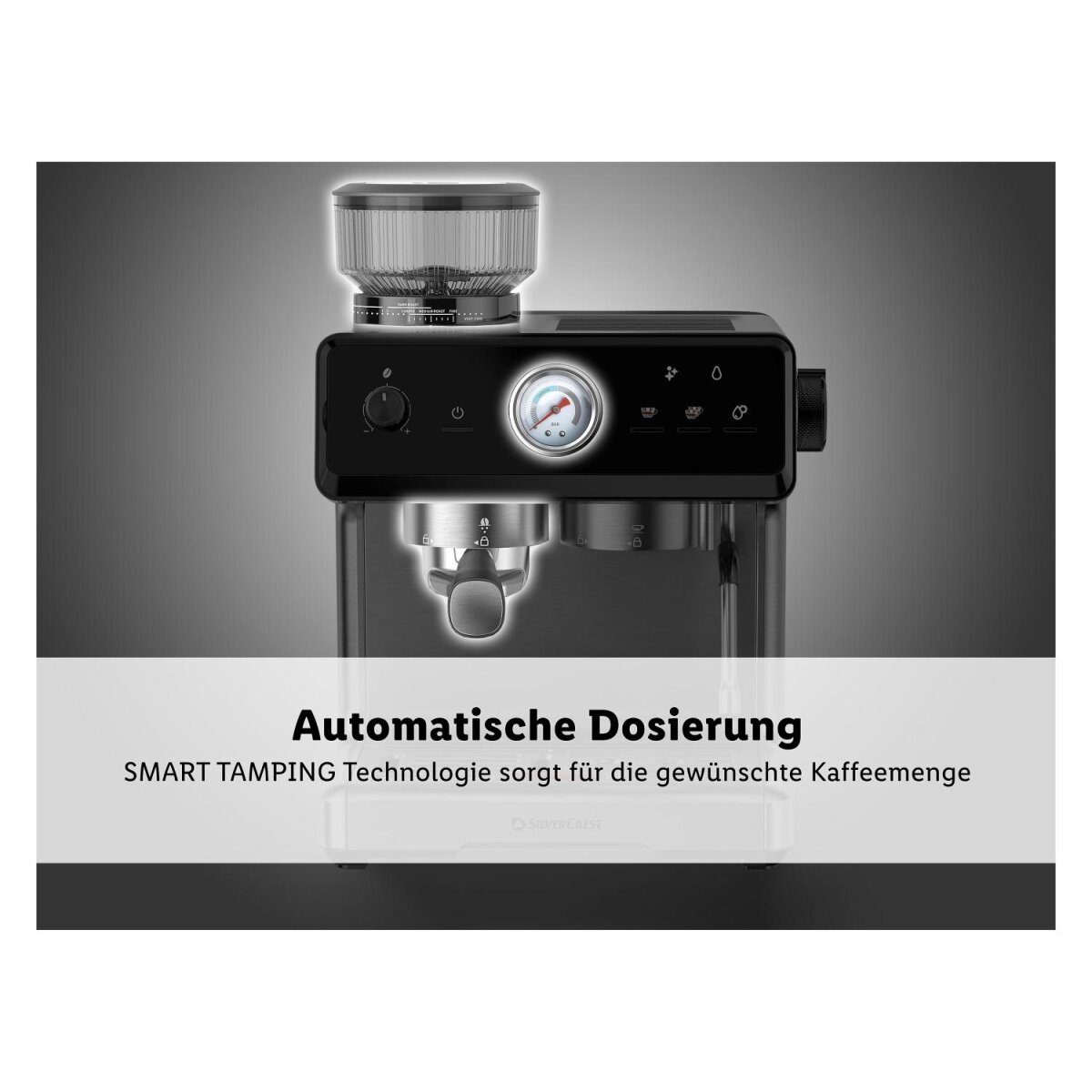 SILVERCREST® Premium-Espressomaschine »SEMST 1500 A1«