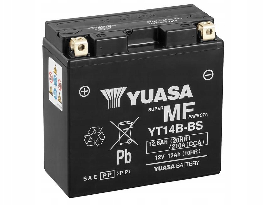 YUASA YT14B-BS 12V 12Ah 210A – Art.-Nr. HT-47042