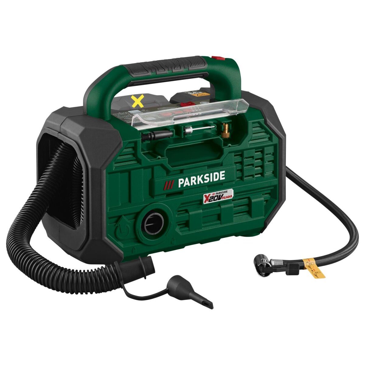 PARKSIDE® 20 V Akku-Kompressor und -Luftpumpe »PKA 20-Li C3«, ohne Akku und Ladegerät