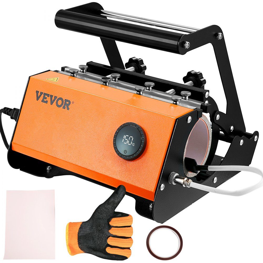 Mug Sublimation Press 600W Mug Printing Sublimation Press 0.33-0.89L Mug Heat Press Mug Press DIY Ceramic/Stainless Steel/