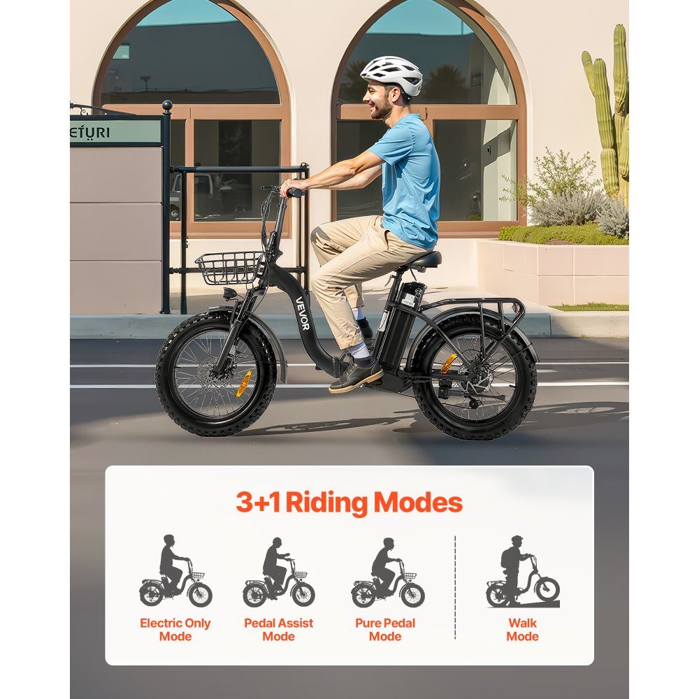 250W electric bike for adults with large removable 25Ah battery, 36V brushless motor with 25km/h, up to 70km maximum range, 7-speed pneumatic e-bike