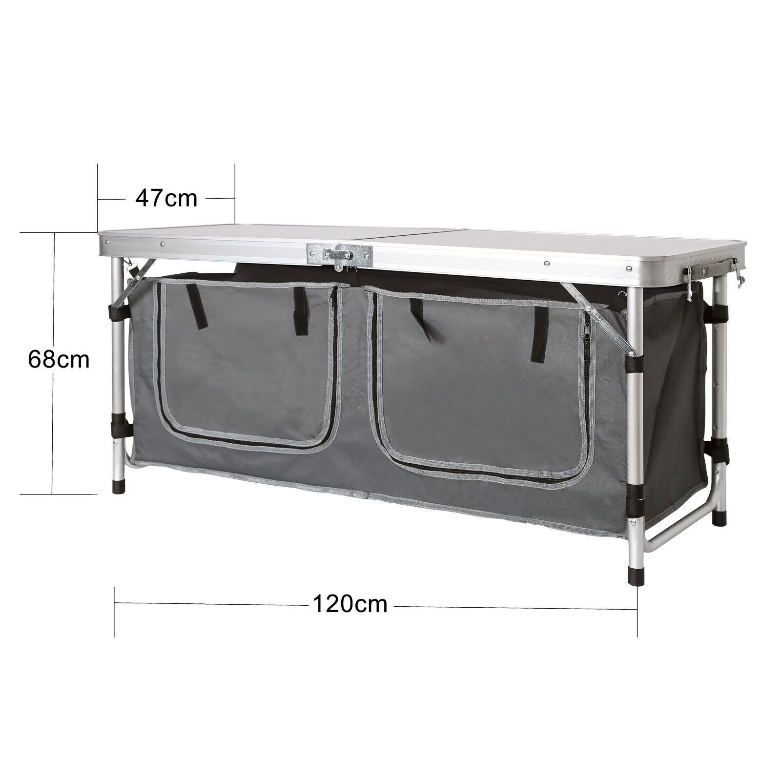 Outdoor Camping Schrank Aluminium Klappzelt Schrank Campingküche Klappschrank Campingküche