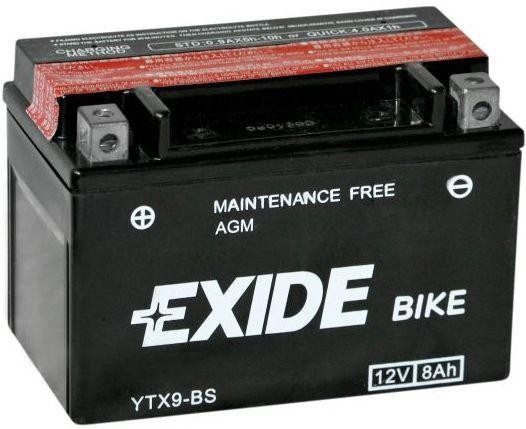 BATTERIE EXIDE YTX9-BS CBTX9-BS 8AH – Réf. HT-47075