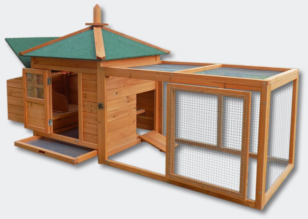 Hühnerkäfig Hühnerstall Kaninchenstall Holzkäfig Kleintierstall Nagetierkäfig Huhn