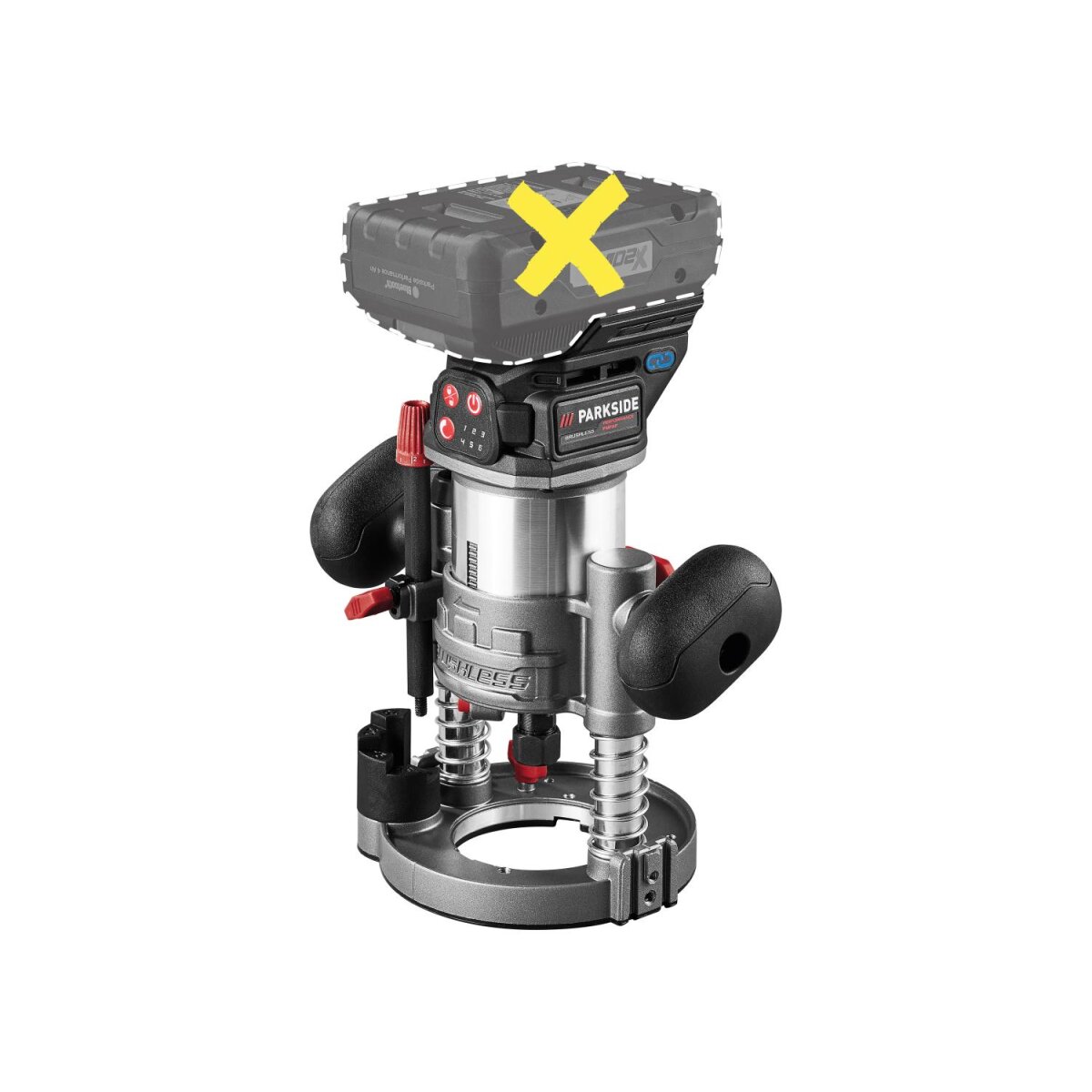 PARKSIDE PERFORMANCE® 20 V 3 w 1 akumulatorowa frezarka wielofunkcyjna PMFAP 20-Li A1, bez akumulatora i ładowarki PARKSIDE PERFORMANCE® 20 V 3 w 1 akumulatorowa frezarka wielofunkcyjna PMFAP 20-Li A1, bez akumulatora i ładowarki