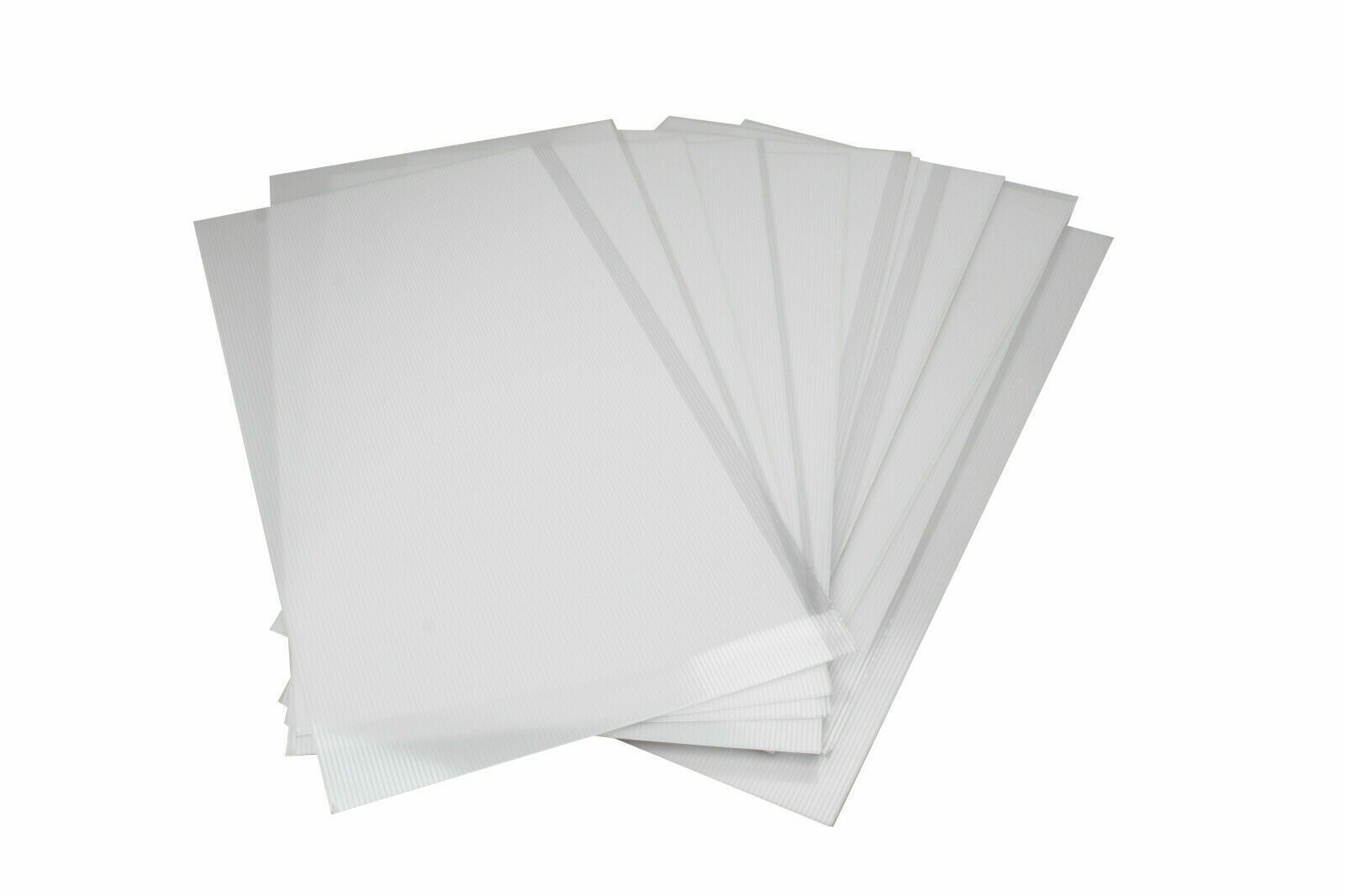 14x Polycarbonat Dachplatten Doppelstegplatten Hohlkammerplatten Gewächshausplatten 4mm