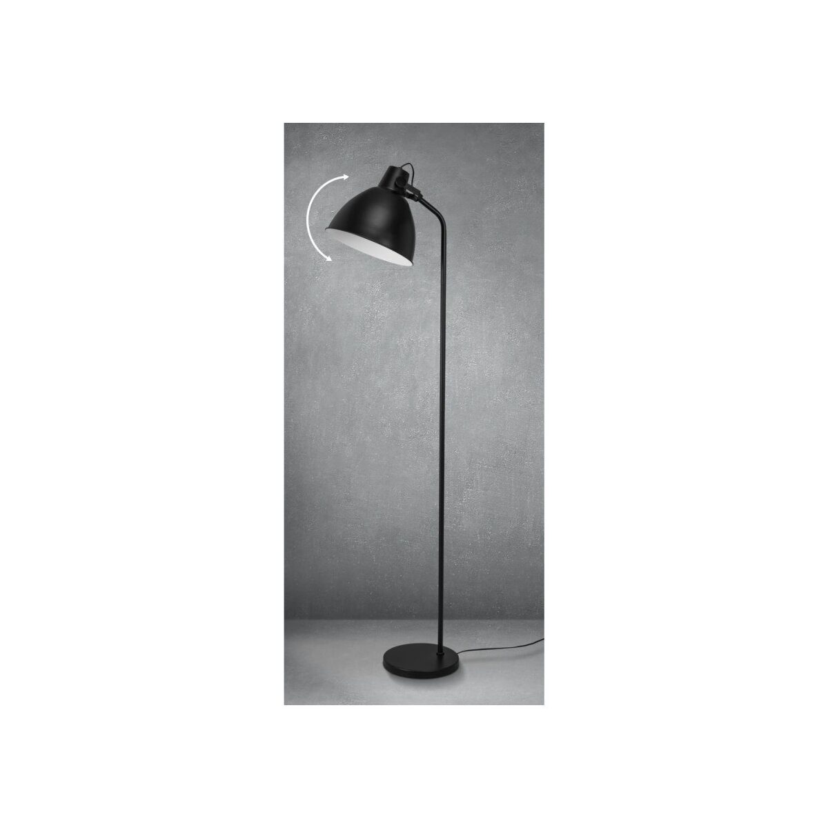 LIVARNO home LED floor lamp, with tiltable lampshade
