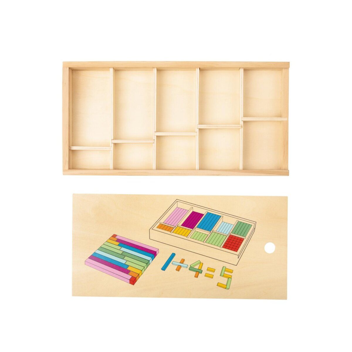bâtons de comptage en bois lupilu® / labyrinthe magnétique / boulier / jouet arithmétique / jeu de logique