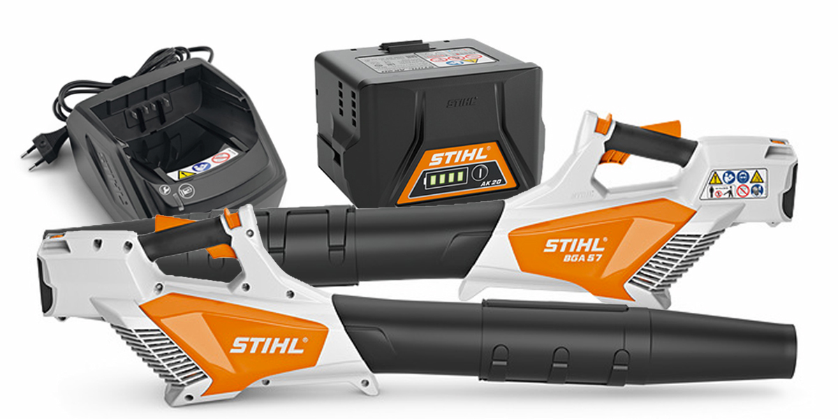 Dmuchawa do liści Stihl BGA 57 komfortowa akumulatorowa + profesjonalne rękawice + akumulator + ładowarka (44m/s, 5N) w zestawie startowym Dmuchawa do liści Stihl BGA 57 komfortowa akumulatorowa + profesjonalne rękawice + akumulator + ładowarka (44m/s, 5N) w zestawie startowym