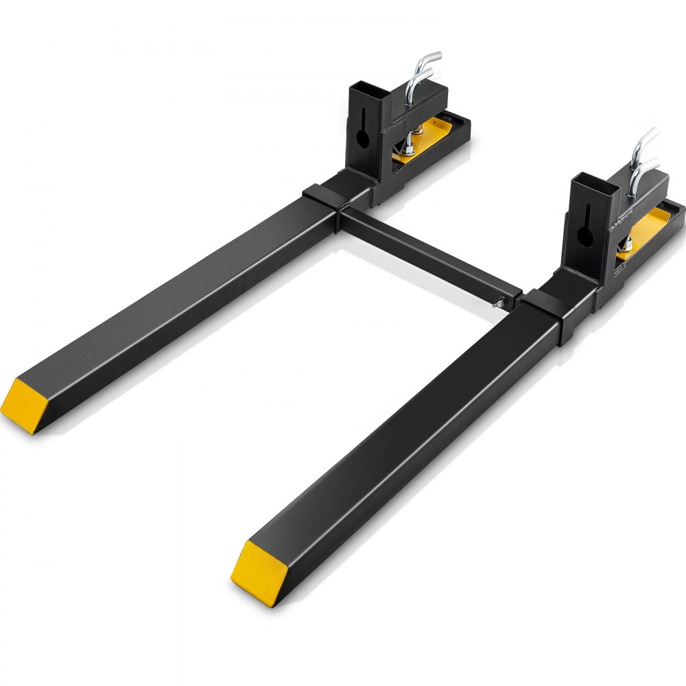Pallet fork 1490x100x230mm fork carrier 1814kg load capacity fork tines 149cm total length with 109.2cm fork blade forklift 495-915mm adjustable forks front loader pallet frame Pallet fork 1490x100x230mm fork carrier 1814kg load capacity fork tines 149cm total length with 109.2cm fork blade forklift 495-915mm adjustable forks front loader pallet frame