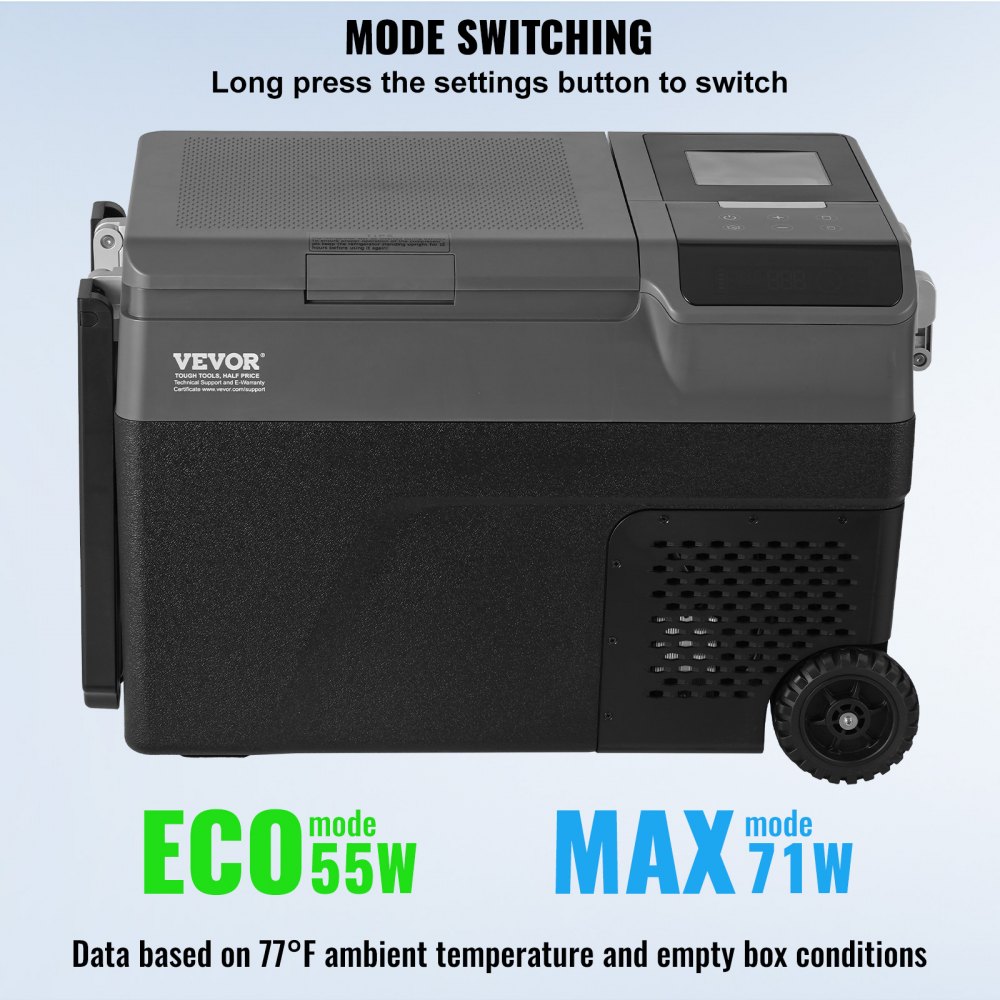 Portable Car Fridge with Ice Making Function, 12V Car Fridge, 35L Portable Single Zone Freezer, -20°C to 20°C Adjustable Temperature, with Wheels for Camping, Car, RV Portable Car Fridge with Ice Making Function, 12V Car Fridge, 35L Portable Single Zone Freezer, -20°C to 20°C Adjustable Temperature, with Wheels for Camping, Car, RV