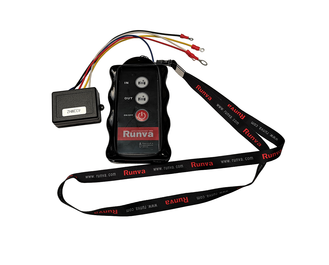 Elektrische Winde Runva EWX12000U (EWX 12.0x) - 5,4t - 12V Komplettset