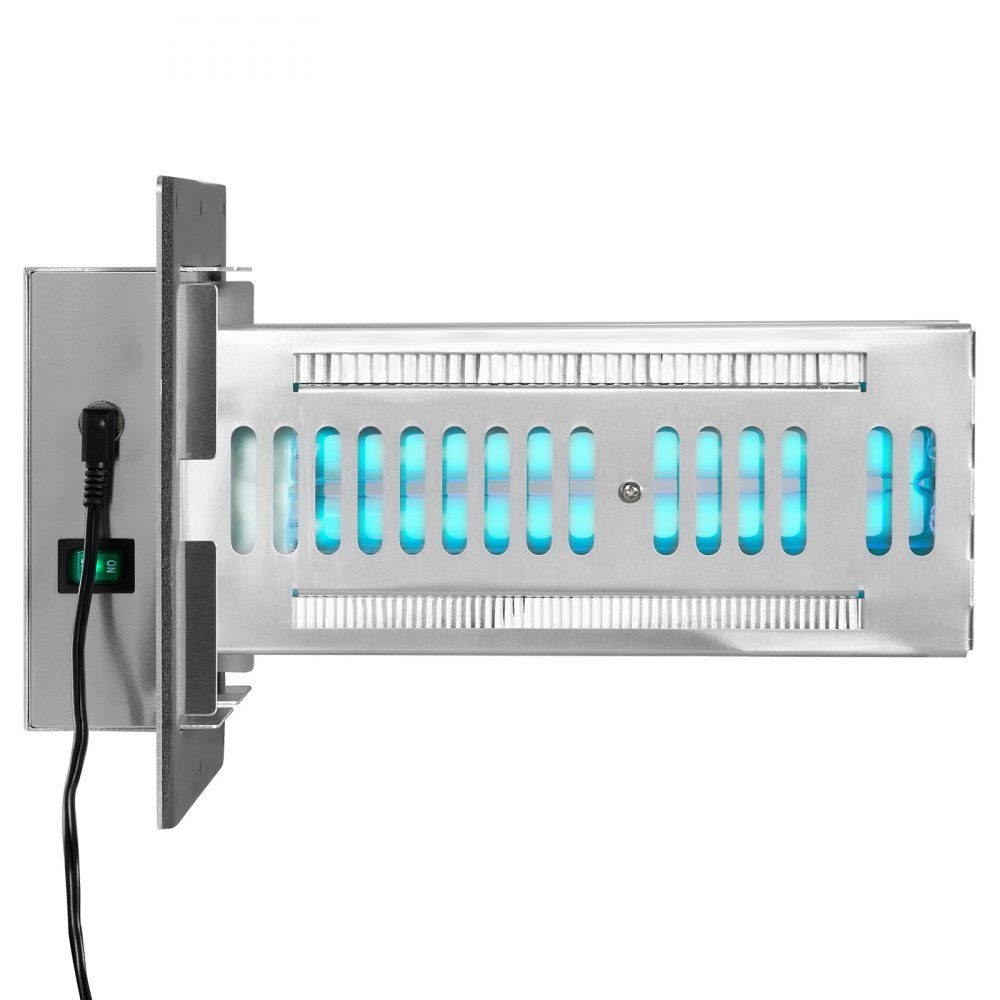 HVAC-Luftreiniger für das ganze Haus, 18 W, 254 nm, Klimaanlagenkanal, UV-UVC-Licht, Luftreiniger mit 2 Glühbirnen, HVAC-UV-Lampen mit Netzkabel, Luftreiniger für Klimaanlage