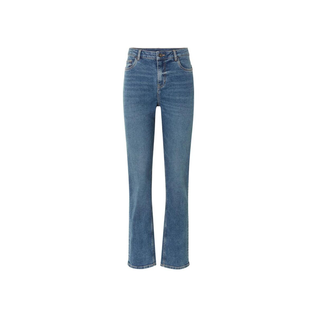 esmara® Damenjeans, gerade Passform, mit hoher Taille