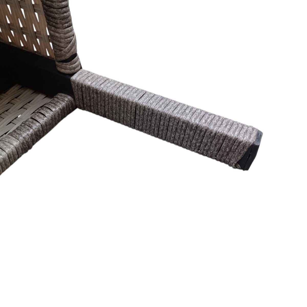 Gardamo Vigo wicker lounge set, 4 pieces, gray