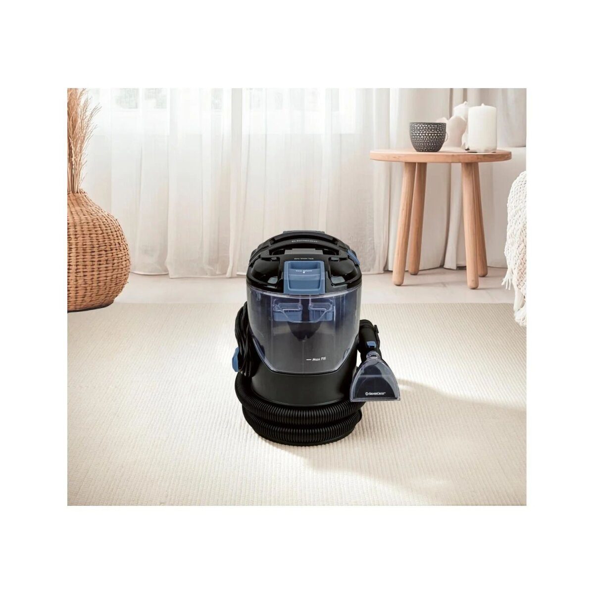 SILVERCREST® Polster- und Teppichreiniger »SPR 800 A1« (Schwarz) gebraucht