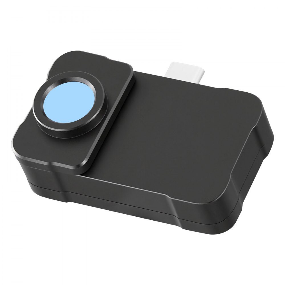 Thermal Imaging Camera for iOS and Android, Thermal Imaging Camera with 512x384 Super IR and 256x192 IR Resolution and Macro Lens for Smartphone Tablet with USB-C, 25Hz Infrared Camera for Inspections at -20°C to 550°C