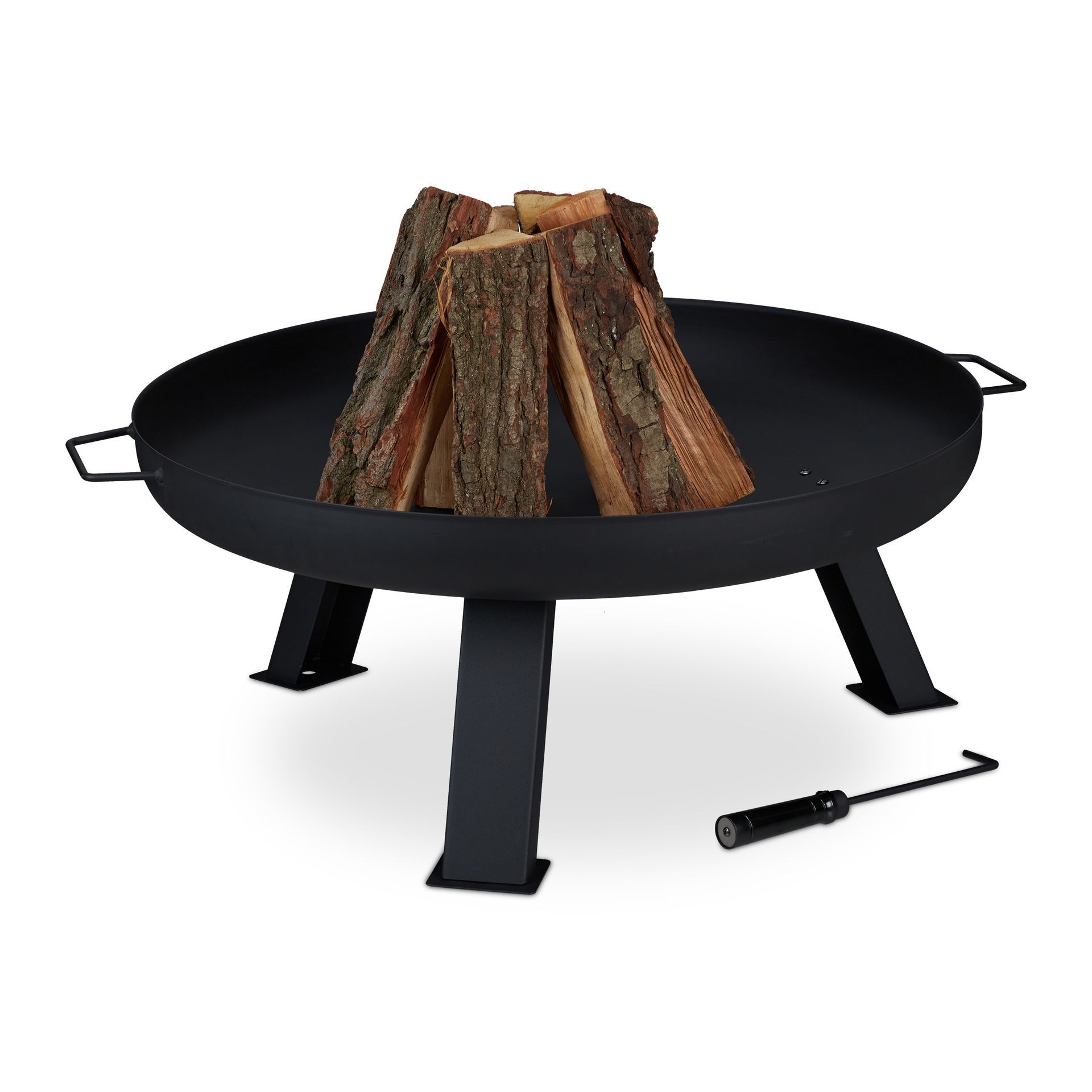 Bol à feu design XXXL, bol à feu de camp, brasero de jardin, grand panier à feu 80cm Bol à feu design XXXL, bol à feu de camp, brasero de jardin, grand panier à feu 80cm