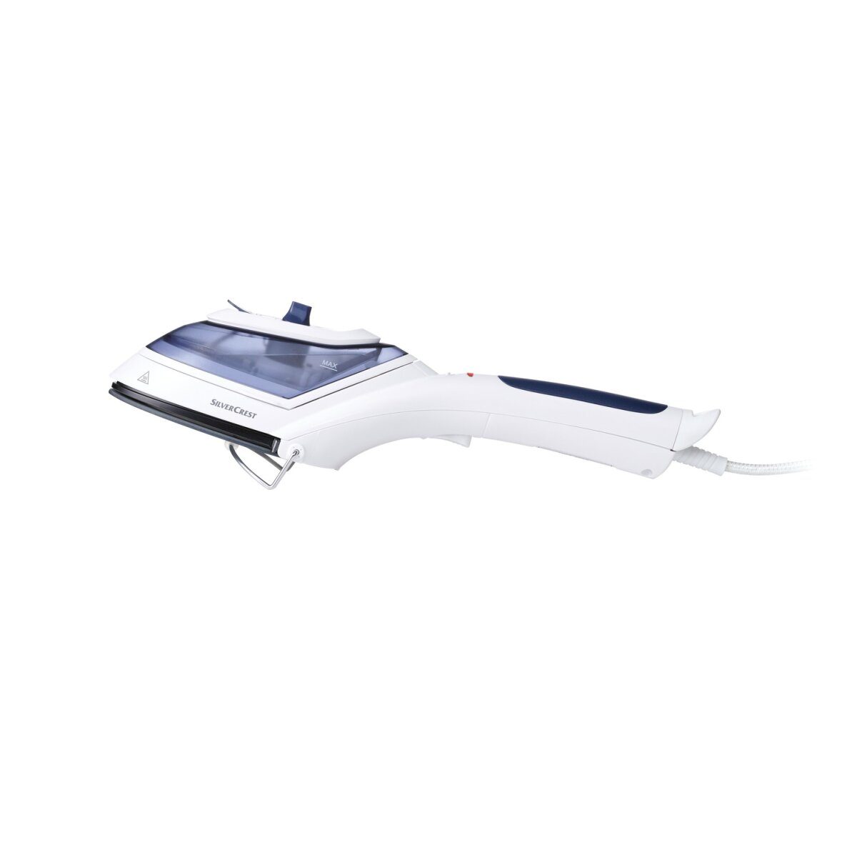 SILVERCREST® stoomborstel, 4-in-1 (wit/donkerblauw) darm