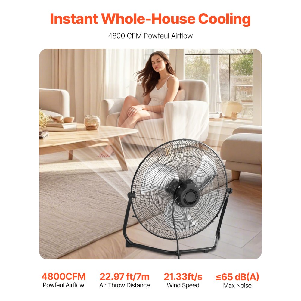 2 stuks vloerventilatoren 3 snelheden windmachine 508 mm 4800 CFM 360 ° verstelbare kanteling 6,5 m/s luchtstroom voetstukventilator voor sportschool thuis garage commerciële winkel 2 stuks vloerventilatoren 3 snelheden windmachine 508 mm 4800 CFM 360 ° verstelbare kanteling 6,5 m/s luchtstroom voetstukventilator voor sportschool thuis garage commerciële winkel